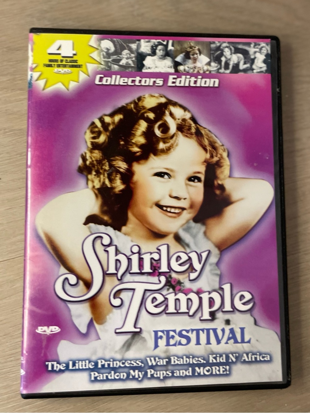 Shirley Temple Festival DVD - 4 movies